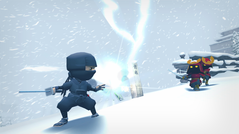 Illustration for article titled Snowbound Mini Ninja Screens